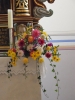 Chorraum_4   22.09. Neue Altarblumen - Symbolischer  Dankesgruß an allle Helfer