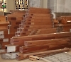 28 03.05.2013 Kirchenschiff Lager für Orgelpfeifen und andere Orgelteile